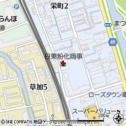 日東粉化商事周辺の地図