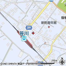 千葉県香取郡東庄町笹川い5565-4周辺の地図