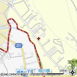 埼玉県飯能市上畑273-1周辺の地図