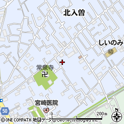 埼玉県狭山市北入曽337-13周辺の地図