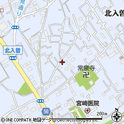 埼玉県狭山市北入曽311-9周辺の地図