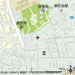 埼玉県川口市芝6358周辺の地図
