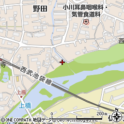 埼玉県入間市野田73周辺の地図