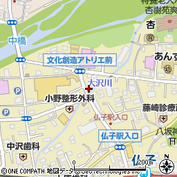 埼玉県入間市仏子1609周辺の地図