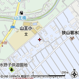 埼玉県狭山市水野70周辺の地図