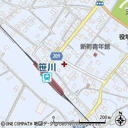 千葉県香取郡東庄町笹川い5565周辺の地図