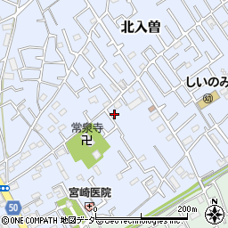 埼玉県狭山市北入曽337周辺の地図