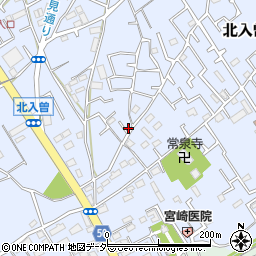 埼玉県狭山市北入曽892-3周辺の地図