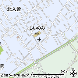 埼玉県狭山市北入曽394周辺の地図