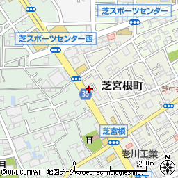 マンマチャオ川口芝店周辺の地図
