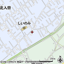 埼玉県狭山市北入曽242周辺の地図