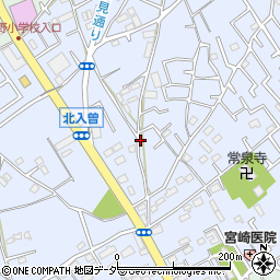 埼玉県狭山市北入曽894-1周辺の地図