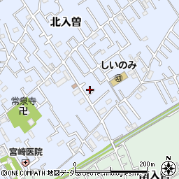埼玉県狭山市北入曽388周辺の地図