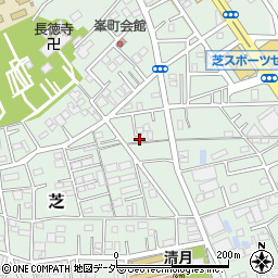 埼玉県川口市芝4816周辺の地図