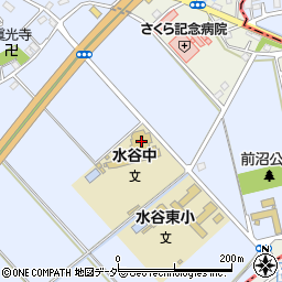 埼玉県富士見市水子3129周辺の地図