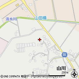 千葉県香取市山川133周辺の地図