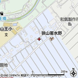埼玉県狭山市水野32周辺の地図