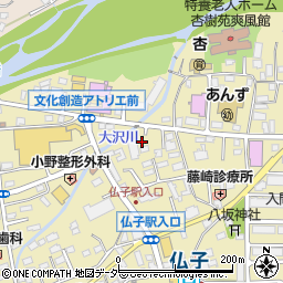 埼玉県入間市仏子918-18周辺の地図