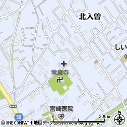 埼玉県狭山市北入曽351周辺の地図