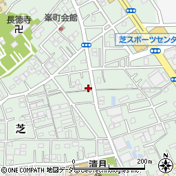 埼玉県川口市芝4819-2周辺の地図
