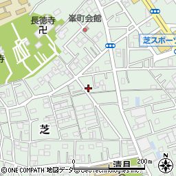 埼玉県川口市芝4813周辺の地図