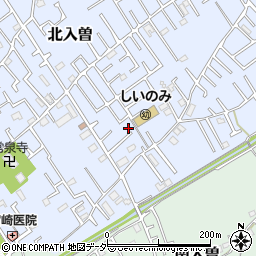 埼玉県狭山市北入曽392周辺の地図