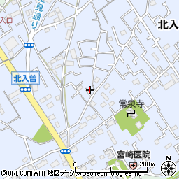 埼玉県狭山市北入曽892-1周辺の地図