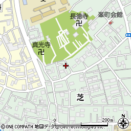埼玉県川口市芝6358-5周辺の地図