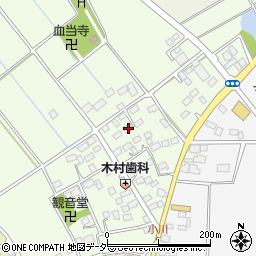 千葉県香取市下小川1383周辺の地図