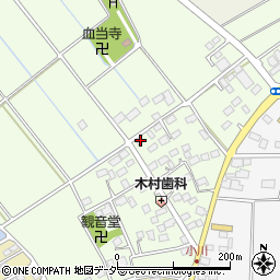 千葉県香取市下小川1381周辺の地図