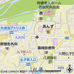 埼玉県入間市仏子1080周辺の地図