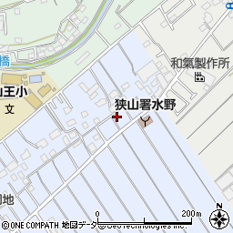 埼玉県狭山市水野29周辺の地図