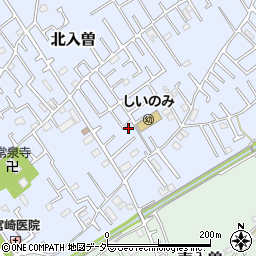 埼玉県狭山市北入曽386周辺の地図