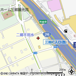 埼玉県三郷市彦倉2丁目周辺の地図