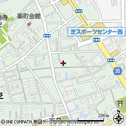 埼玉県川口市芝4220周辺の地図