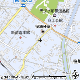 千葉県香取郡東庄町笹川い679-1周辺の地図