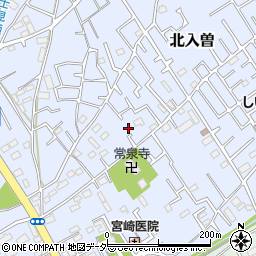 埼玉県狭山市北入曽350周辺の地図
