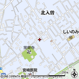 埼玉県狭山市北入曽355周辺の地図