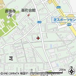 埼玉県川口市芝4817周辺の地図