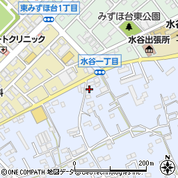 埼玉県富士見市水子4650周辺の地図