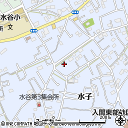 埼玉県富士見市水子4447周辺の地図