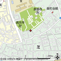 埼玉県川口市芝6358-1周辺の地図