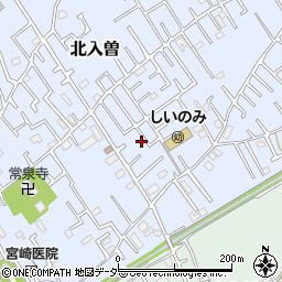 埼玉県狭山市北入曽387周辺の地図