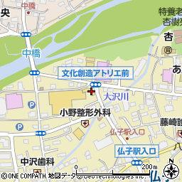 埼玉県入間市仏子777周辺の地図