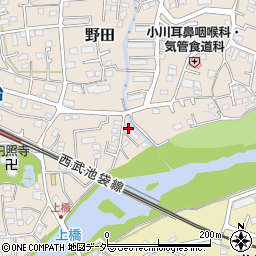 埼玉県入間市野田88周辺の地図