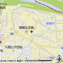 埼玉県入間市仏子1164周辺の地図