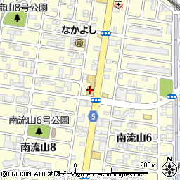 千葉トヨタ自動車　流山店周辺の地図