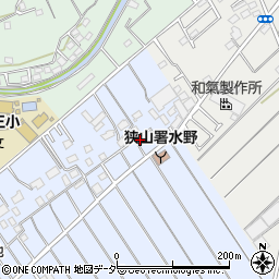 埼玉県狭山市水野16周辺の地図