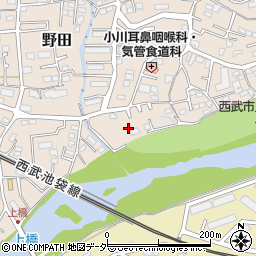 埼玉県入間市野田389周辺の地図