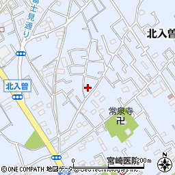 埼玉県狭山市北入曽888周辺の地図